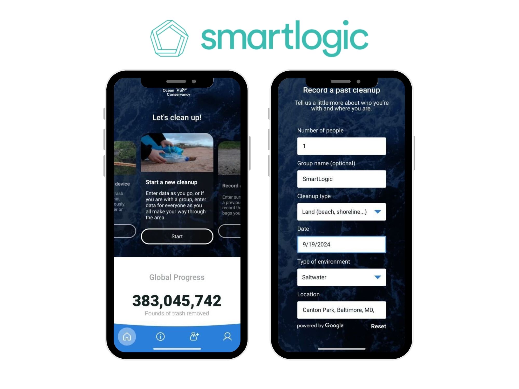 SmartLogic Joins Ocean Conservancy's Coastal Cleanup with Clean Swell App