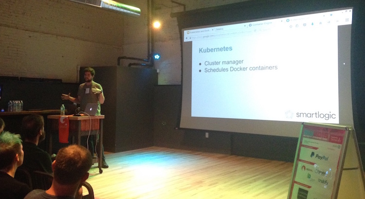 SmartLogic's Eric Oestrich presents on Kubernetes at Baltimore Innovation Week