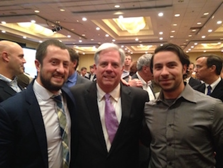 Maryland Governor Larry Hogan and SmartLogic Team