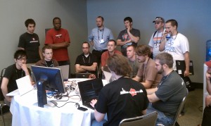 The Vim session at Monday's BarCamp