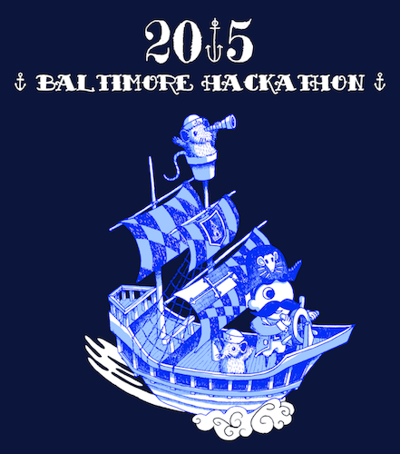 SmartLogic reveals the 2015 Baltimore Hackathon t-shirt design