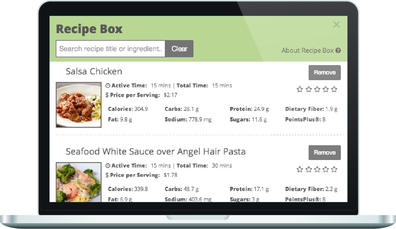 DinnerTime Recipe Box