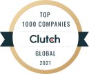 Clutch Top Company 2021 Badge