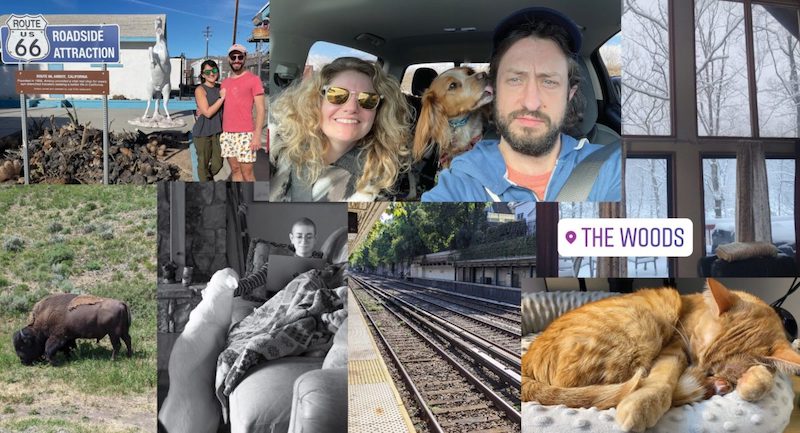 Some of the SmartLogic team’s travels (and snuggles) from the past year.